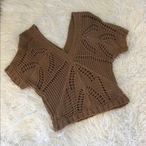 💰Crochet short sleeve sweater
